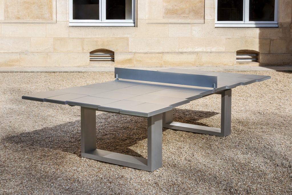 Resonating Ping Pong Table by James de Wulf - Photo by Nicky Roding, ©James DeWulf2025.