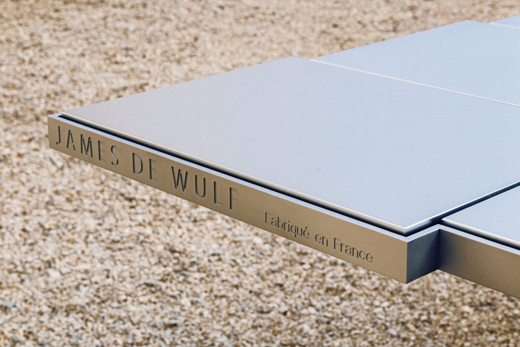 Resonating Ping Pong Table by James de Wulf - Photo by Nicky Roding, ©James DeWulf2025.
