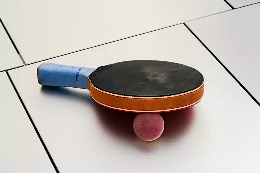 Resonating Ping Pong Table by James de Wulf - Photo by Nicky Roding, ©James DeWulf2025.