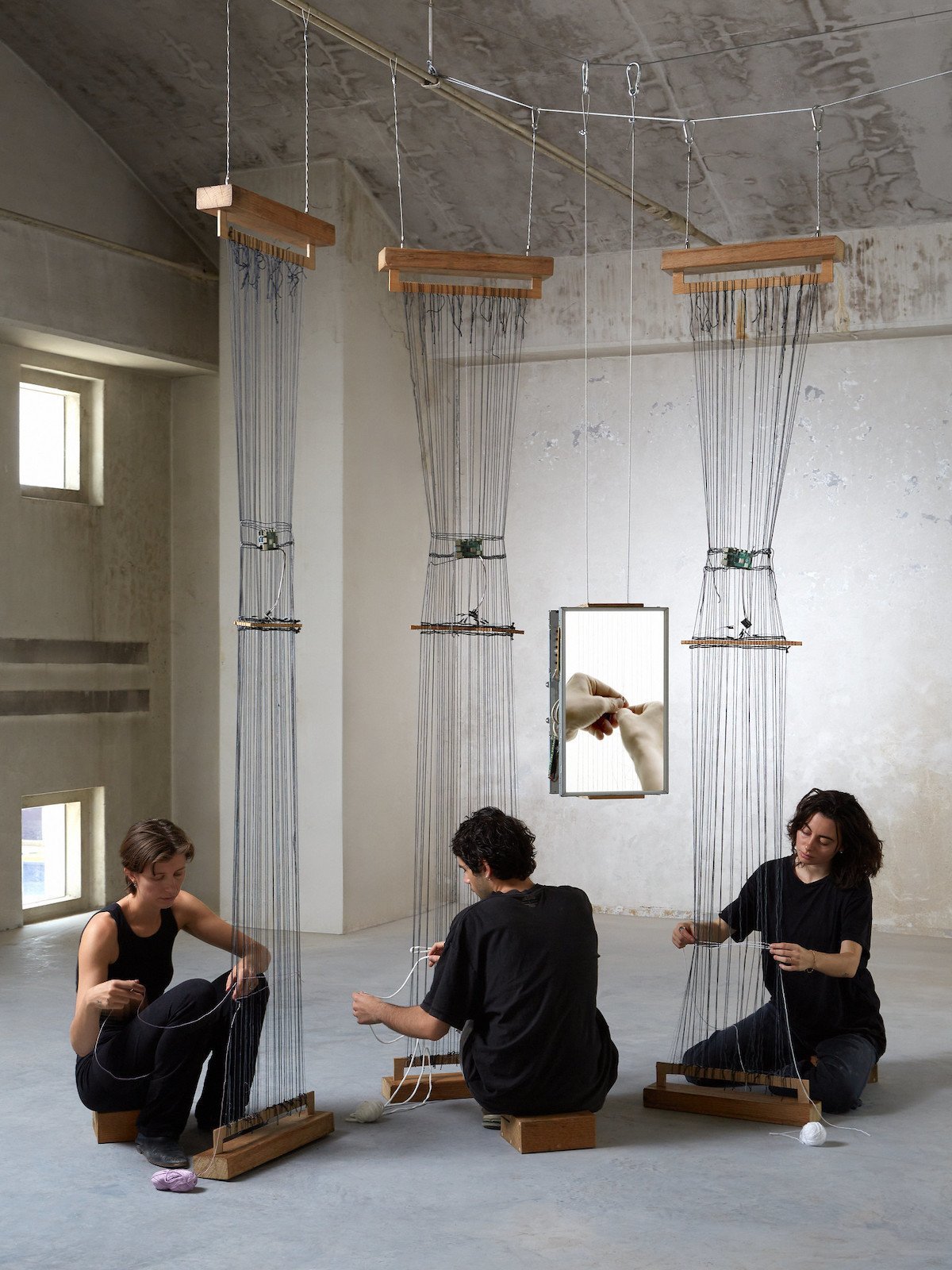 Born Under Thread by Floor Berkhout at Design Eindhoven Graduation Show 2025 - Photo by Nicole Marnati