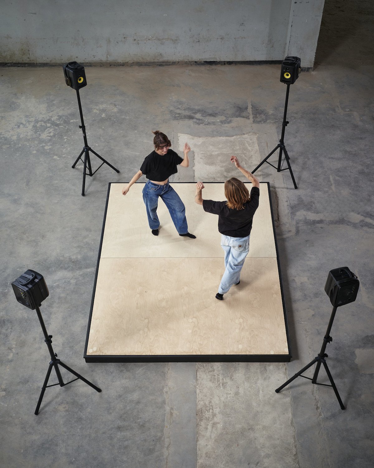 Dancefloor Synergy by Stan Wijnands at Design Eindhoven Graduation Show 2025 - Photo by Ronald Smits