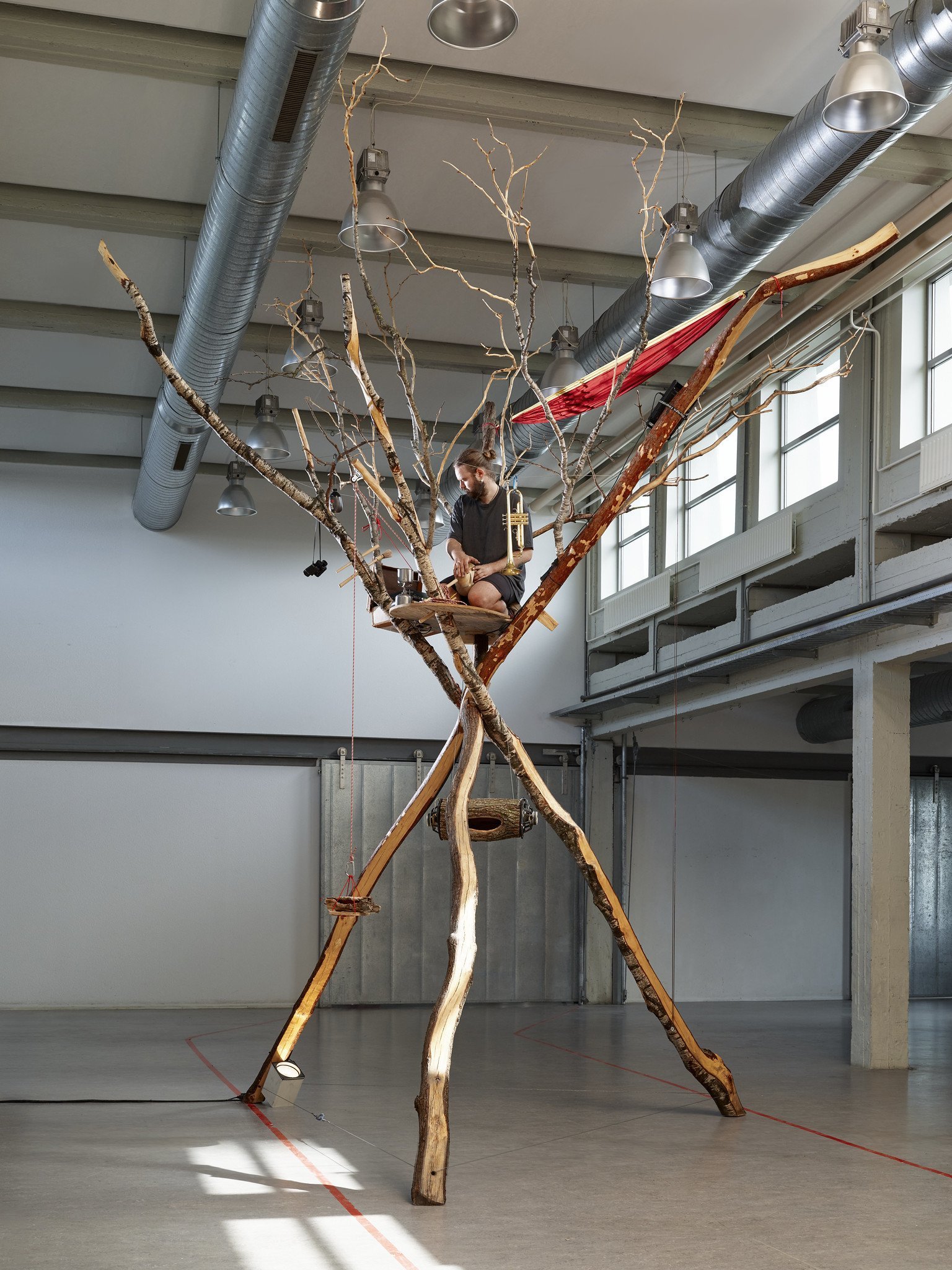 Uprising Canopy by Celeste Zion at Design Eindhoven Graduation Show 2025 - Photo by Ronald Smits