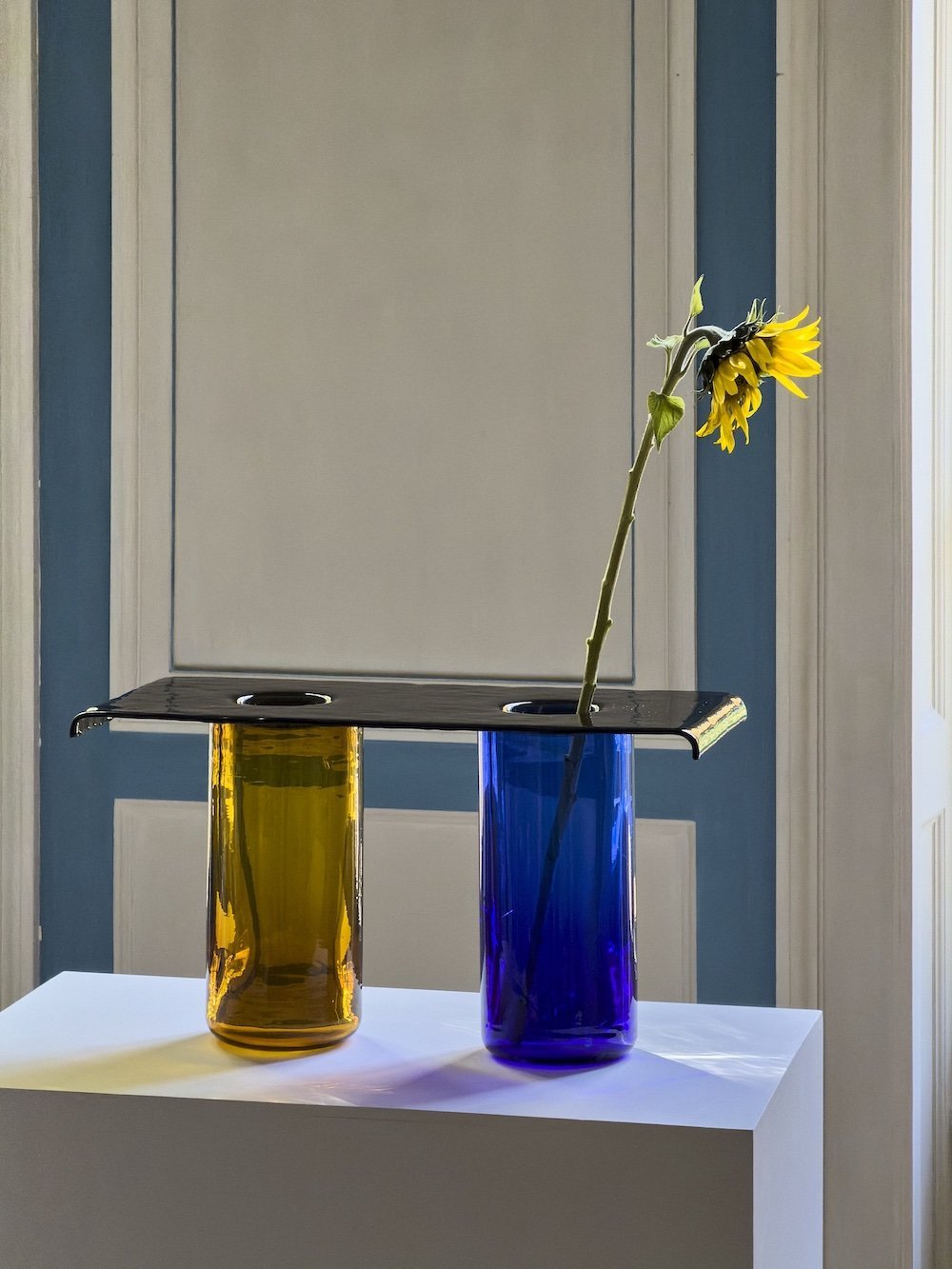 Vase Double by Marie and Alexandre at Designers of Tomorrow - Photo by Elodie Croquet, courtesy of Design Miami Paris.