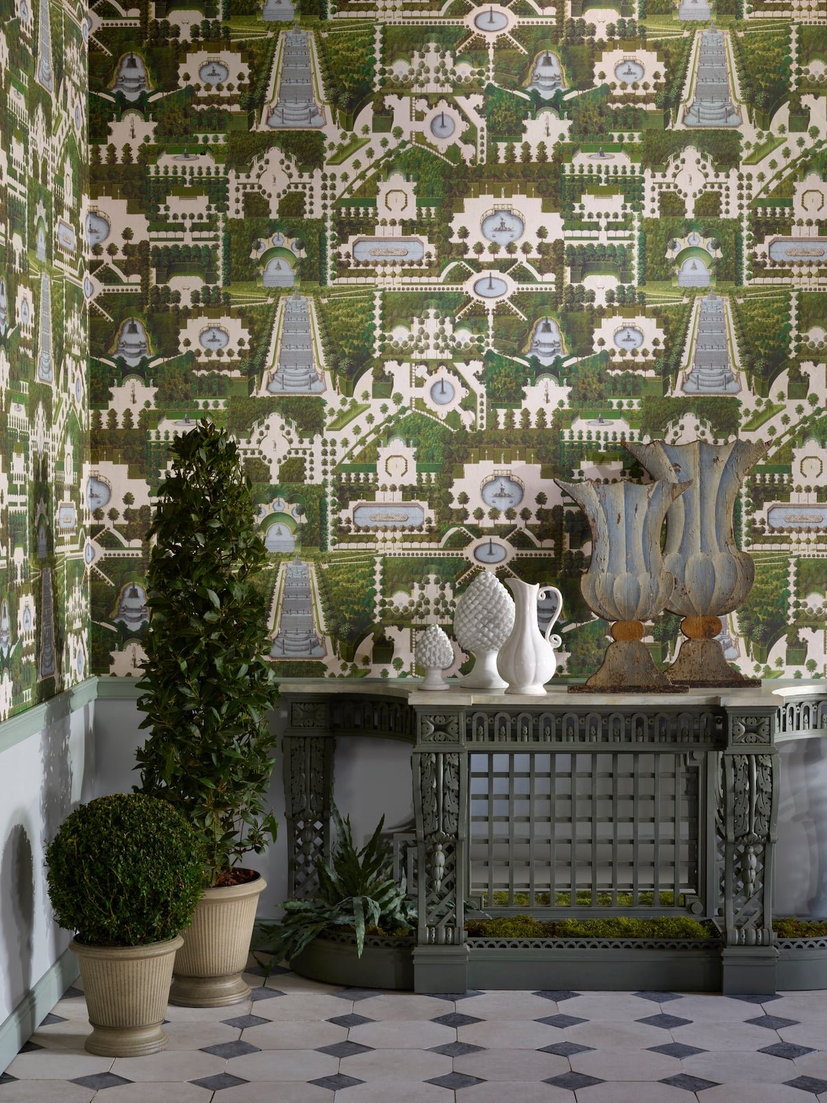 Jardin à la Française collection by Pierre Frey at Paris Deco Off 2026 - Courtesy of Pierre Frey.