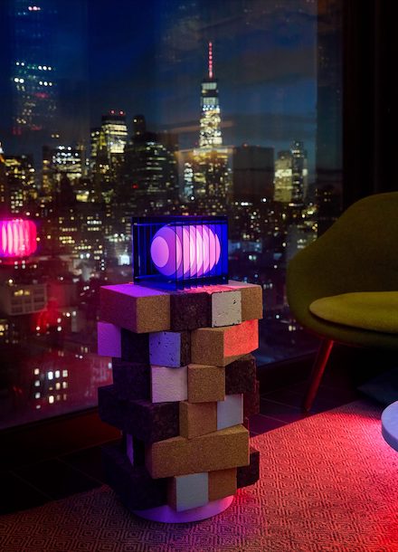 12 lamps from New York city