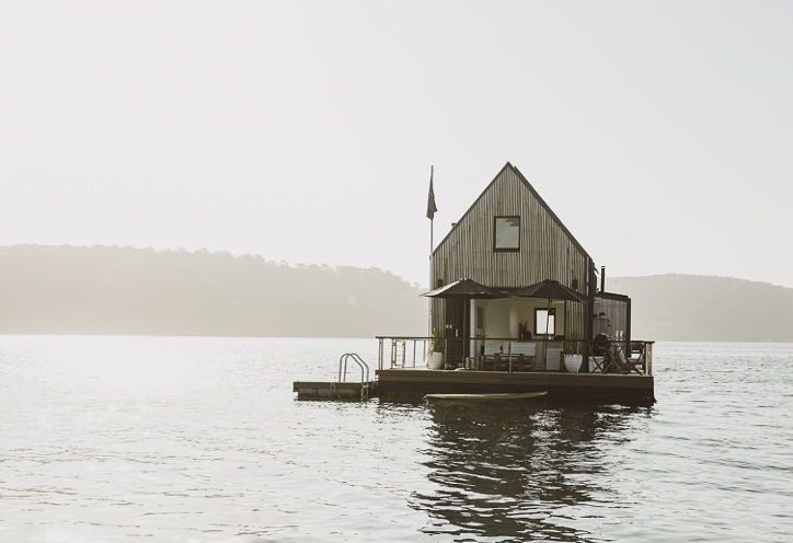 Floating villa