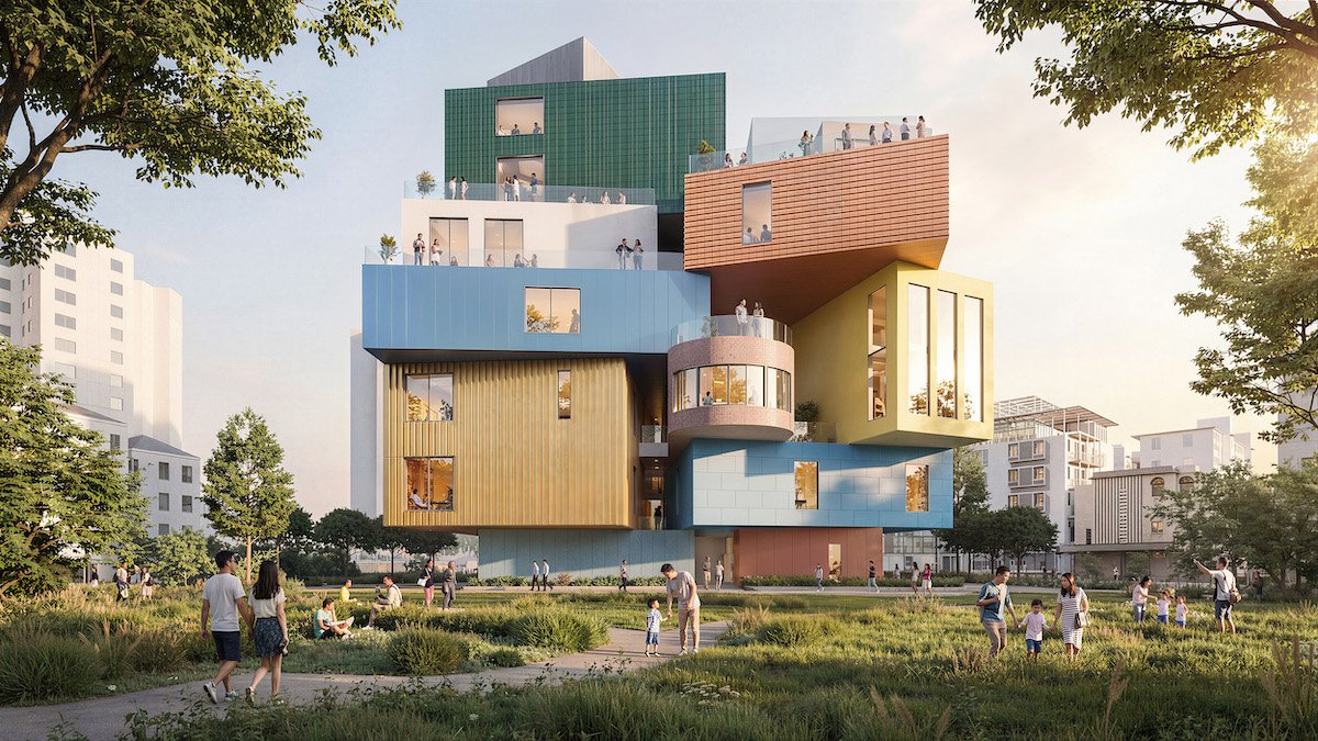 Bihailou Art Village by MVRDV - © MVRDV.