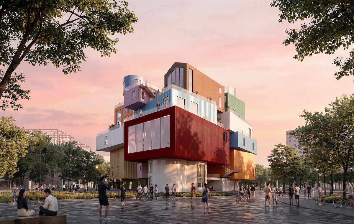 Bihailou Art Village by MVRDV - © MVRDV.