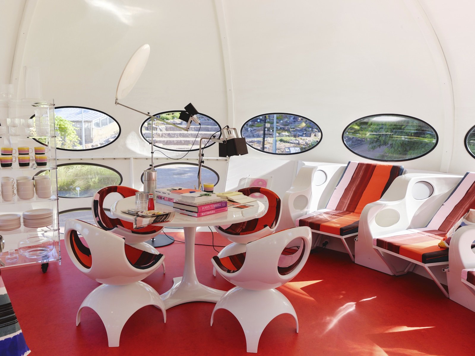 Marimekko and Futuro Hosue at Helskinki Design Week 2026 - Photo by Marimekko.