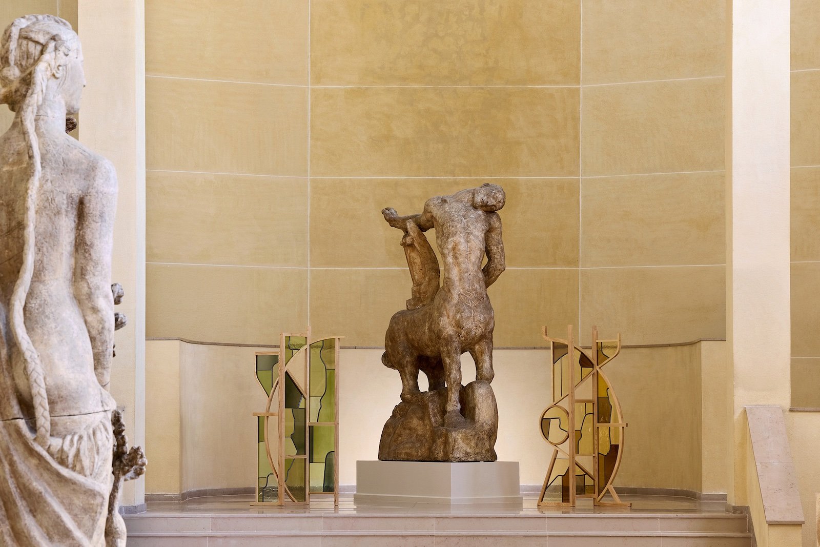 Contrepoint, Anthony Guerrée at Museum Bourdelle - Photo by Francis Amiand.