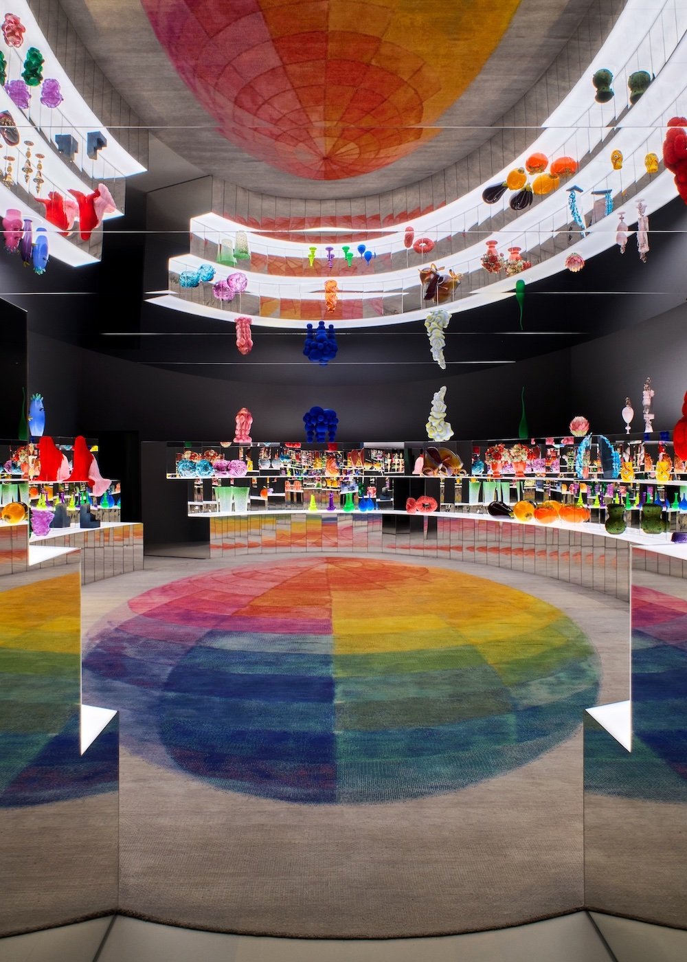 HOMO FABER 2026, A Rainbow of Forms by Es Devlin - Photo by Giulio Ghirardi, ©Michelangelo Foundation.