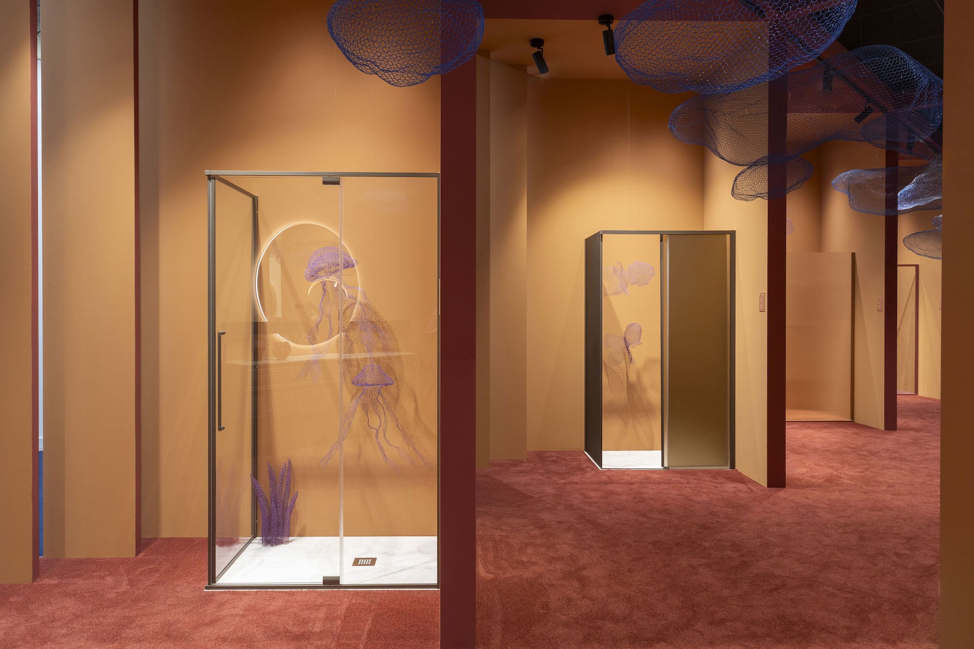 IBRA Shower by Arbi, setting by Meneghello Paolelli - Phoyo by Arbi.