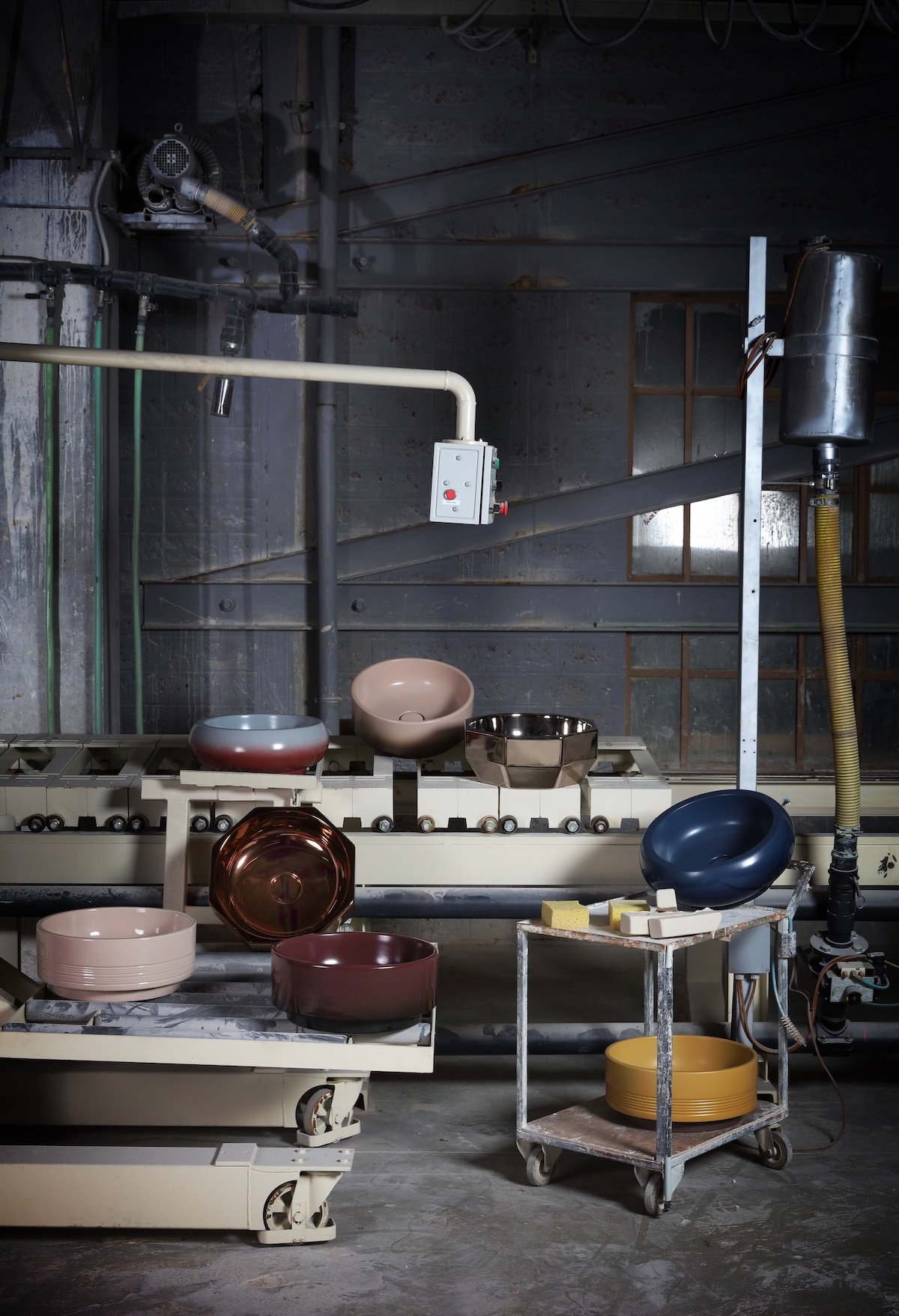 Wenice basins by Marco Zito x Azzurra Art - Photo by AZZURRA Ceramica.