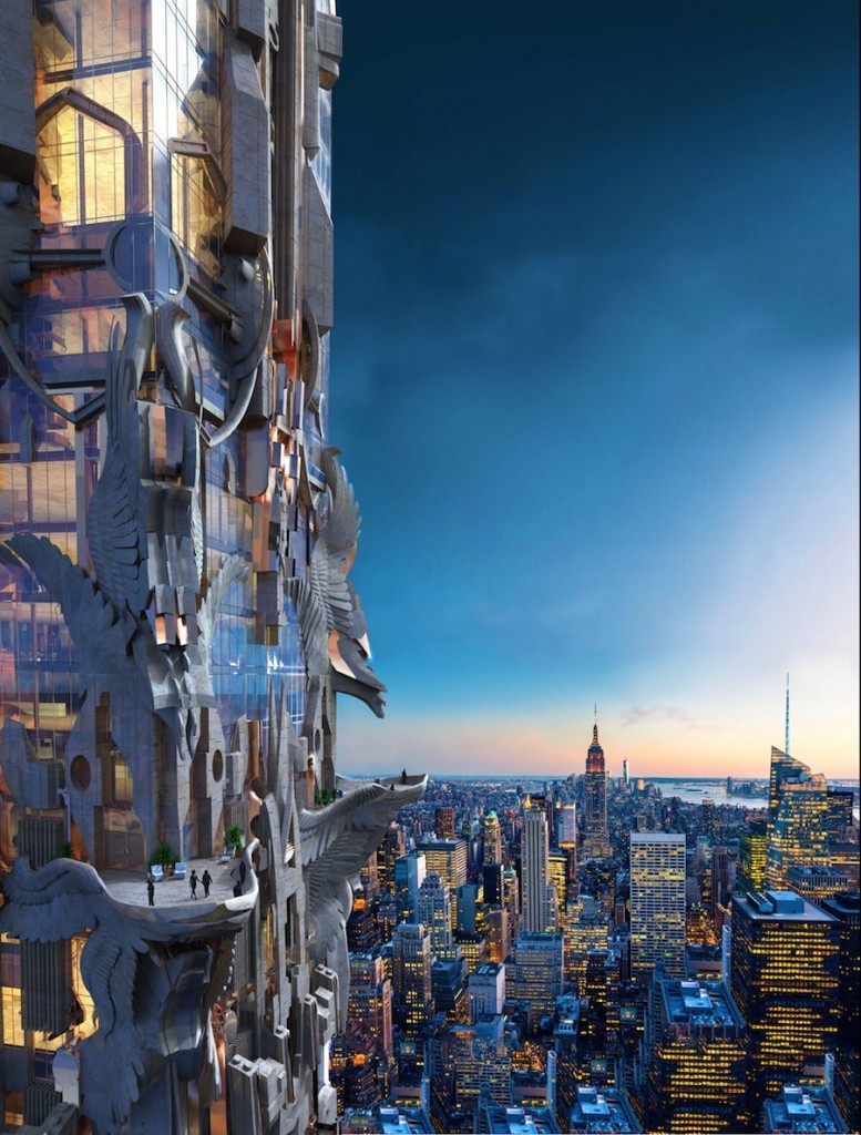 New York contemporary gargoyles