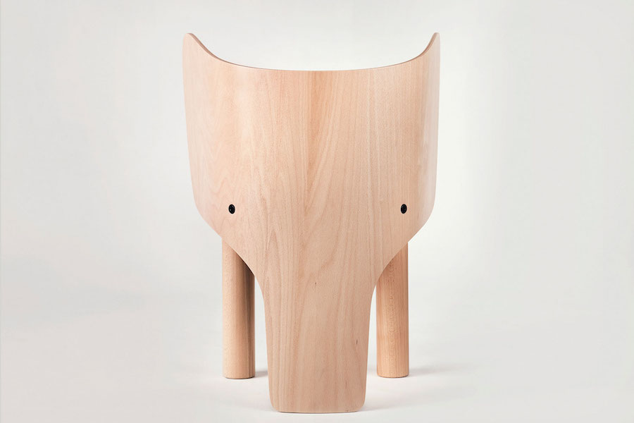 6 brilliant kids designs on show at Maison Objet 2018 - Elephant chair by Marc Venot for EO - Ph. by Marc Venot.