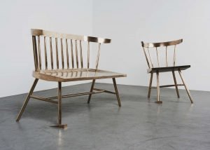 'Aqua Alta' set by Virgil Abloh for Carpenters Workshop Gallery courtesy of Carpenters Workshop Gallery.