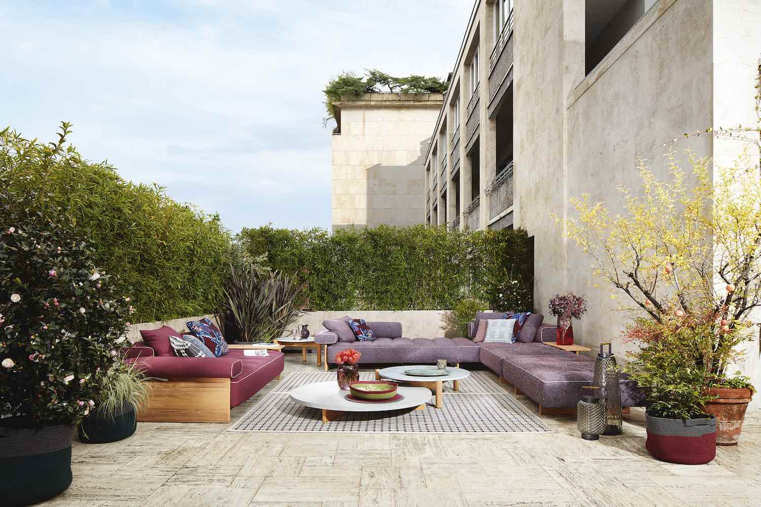 'The Cassina Perspective Goes Outdoor' collection - SAIL OUT by Rodolfo Dordoni - Photo by De Pasquale+Maffini.