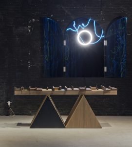 Dutch Design Week 2021. Jet and Pieke Bergmans at Kazerne - Photo by Ruud Balk.