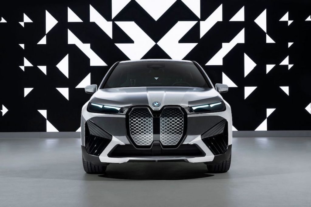 BMW chameleon car changes colour at the touch of a button