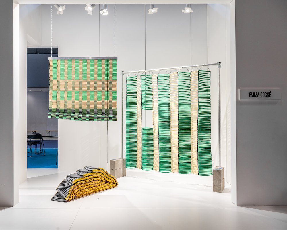 Emma Cogné at the Rising Talents exhibition at Maison & Objet 2024 - Photo by ©Anne-Emmanuelle Thion, courtesy of M&O.