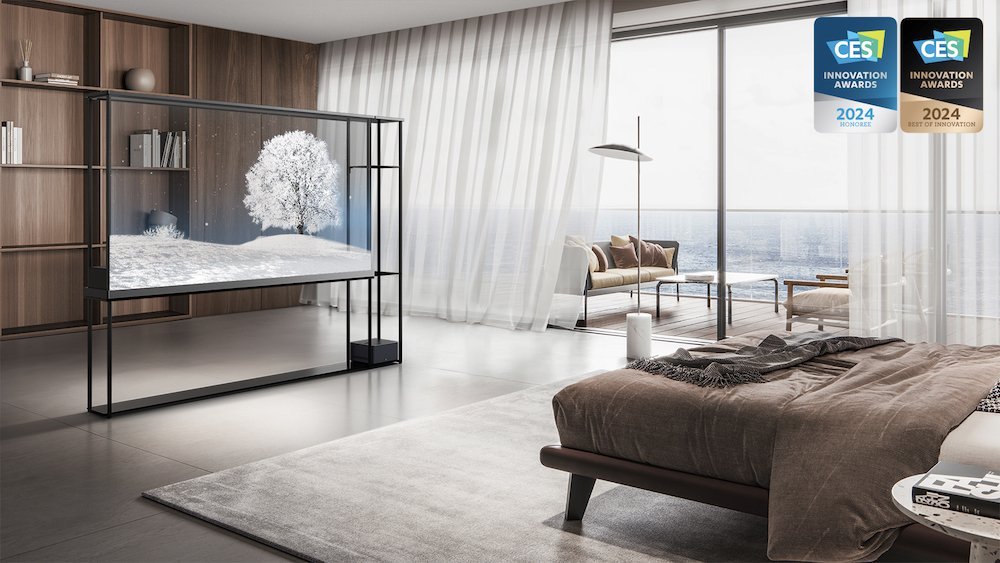 LG Wireless Transparent OLED TV - ©LG.