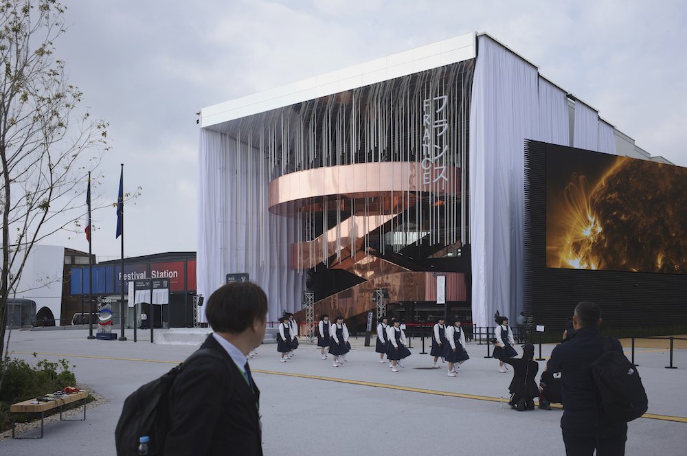 Theatre of Life, France Pavilion at the Expo 2025 Osaka - Photo by ©Julien Lanoo, ©Coldefy & CRA-Carlo Ratti Associati.