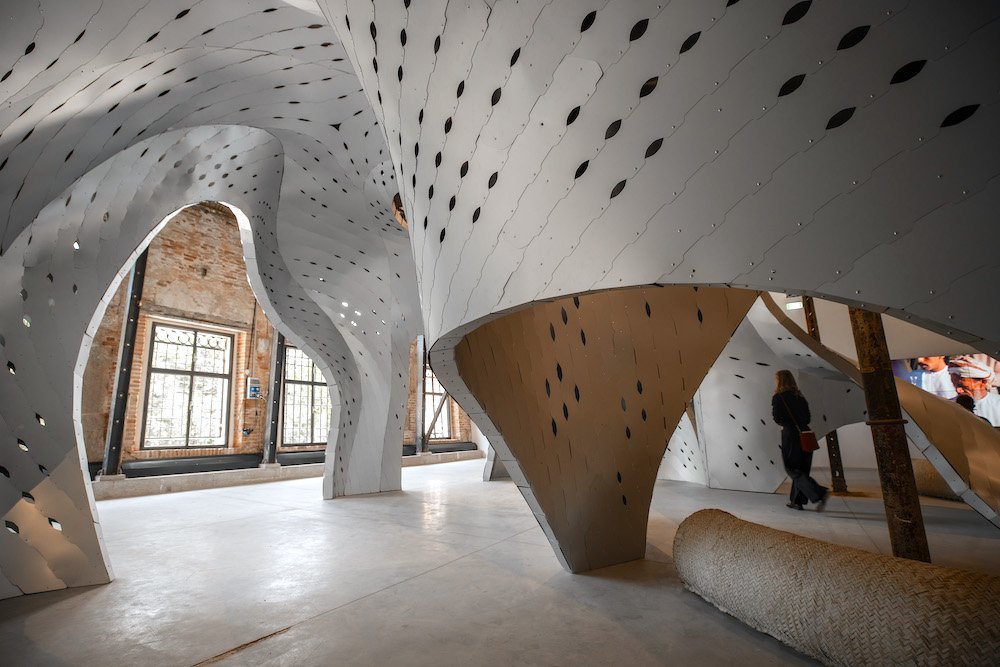 'Traces' exhibition by Majeda Alhinai for the first Oman Pavilion at Venice Architecture Biennale - Courtesy of the Sultanate of Oman.