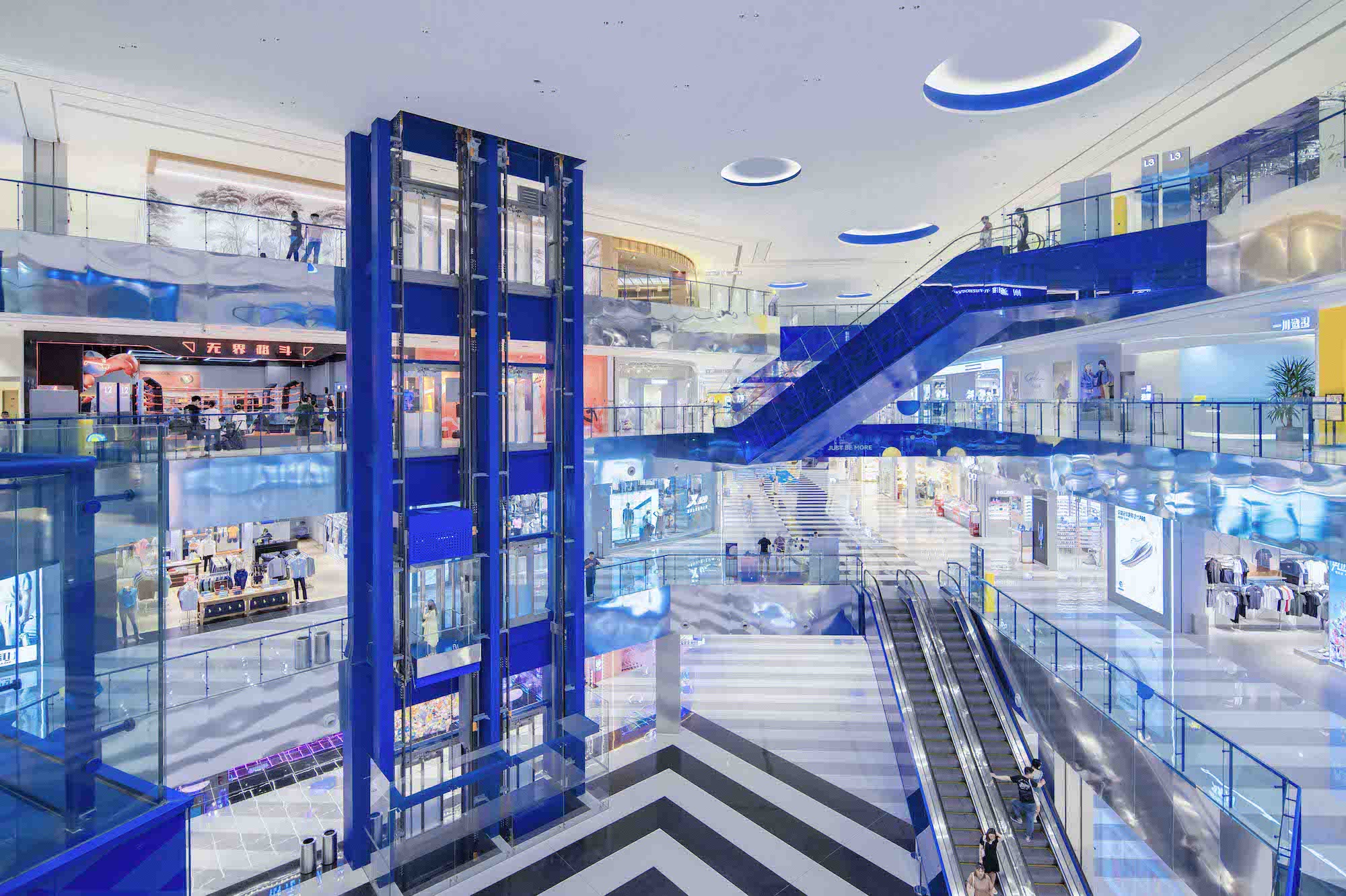 CapitaMall Skyview shopping centre by CLOU Architects - Photo by CLOU Architects.
