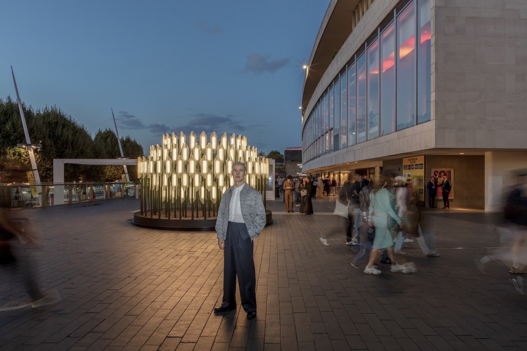 Beacon by Lee Broom at the London Design festival 2025 - Photo by ©Luke Hayes, courrtesy of LDF.