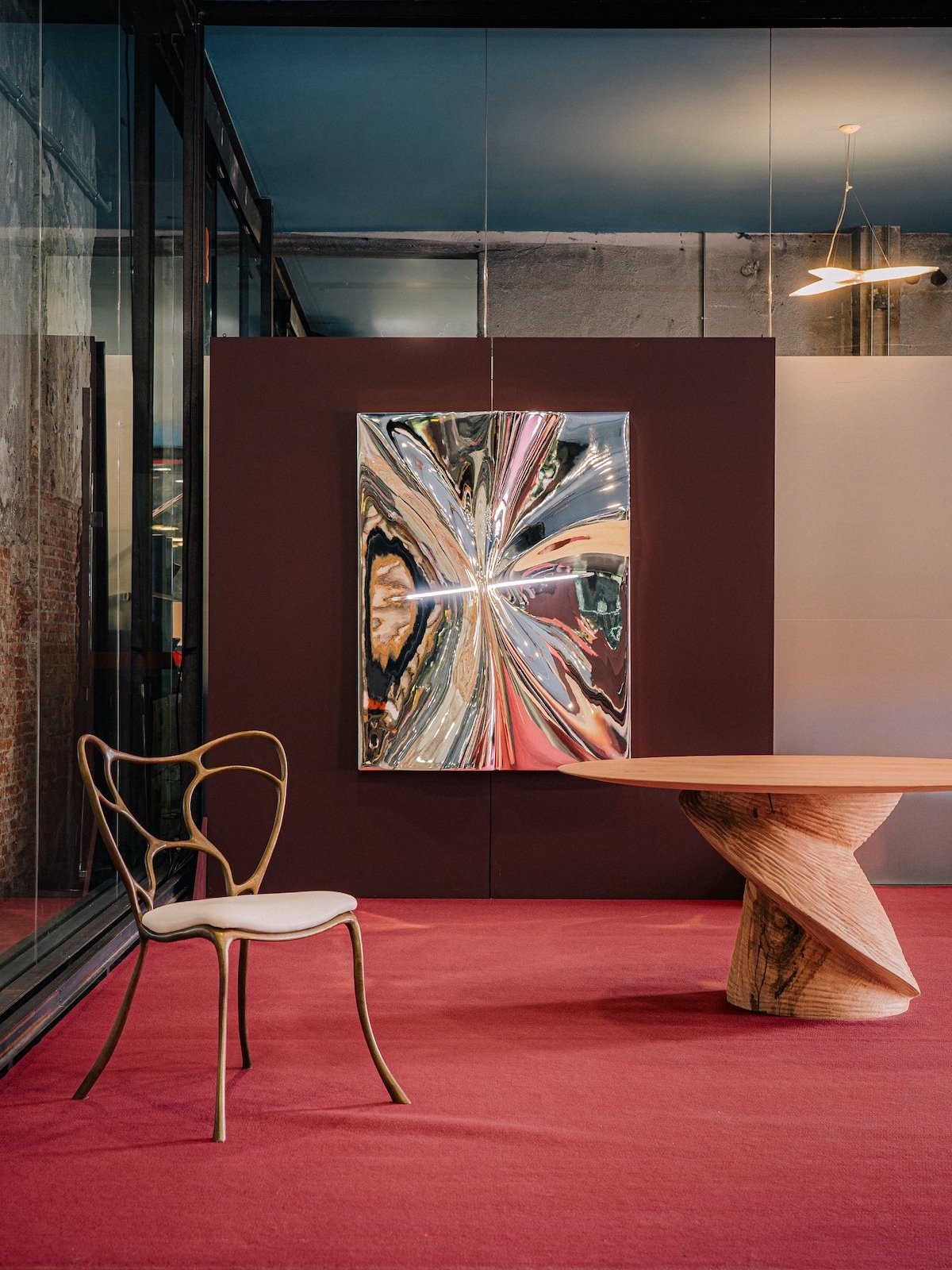 Pieces by Fernando De Ana and Verónica Mar x GÄRNA Art Gallery at FORMA Design Fair 2026 - Photo by the gallery.