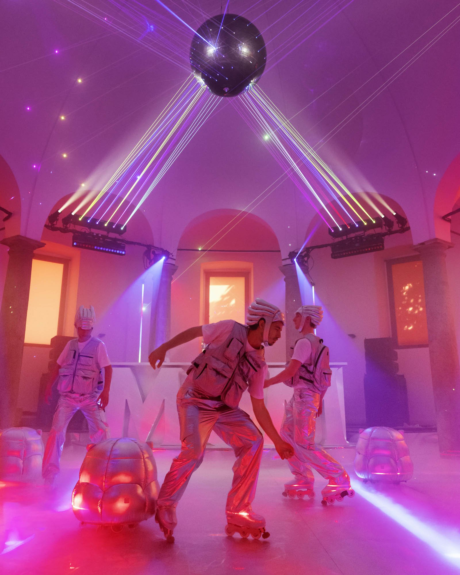 Disco on Mars exhibition by Atelier Biagetti x MCM during Milan Design Week 2026 - Photo by Alex Majoli.