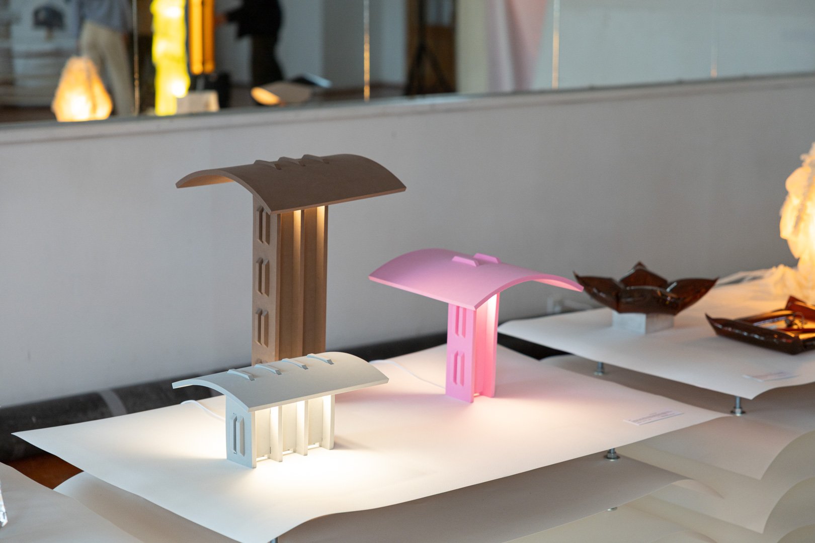 Objets Mous/Soft Goods exhibition by Double Entendre at Montreal Design Week 2025 - Photo by F-O Paquin.