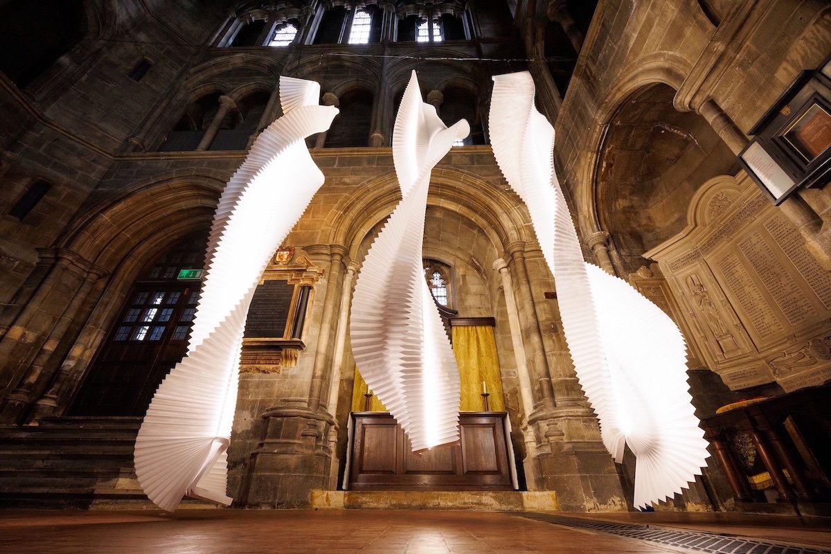 Resonance by Fung+Bedford at Clerkenwell Design Week 2026 - Photo by Sam Frost ©2026Courtesy of CDW.
